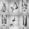 Aerial Yoga Swing Hammock - Yoga Hammock Swing - Trapeze Yoga Kit Antigravity Ceiling Hanging Yoga Sling with 2 Extension Straps, Ceiling Mount Kit, Hooks Purple - Image 6