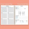 Workout Log for Women & Men - A5 Fitness Planner/Journal to Track Weight Loss, Workout Journal for GYM, Bodybuilding Progress - Daily Health & Wellness Tracker, Pink - Image 4