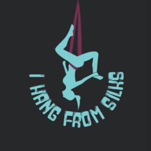 Aerial Hoop Aerial Silks Air Yoga Acrobatics Silk Dancer: 6x9 - Graph Paper - Notebook with 100 pages