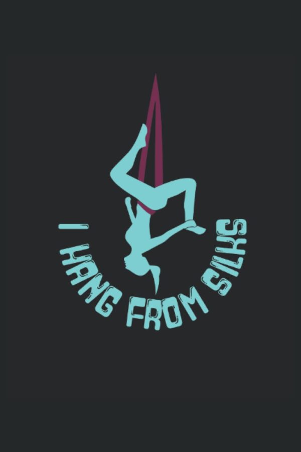 Aerial Hoop Aerial Silks Air Yoga Acrobatics Silk Dancer: 6x9 - Graph Paper - Notebook with 100 pages