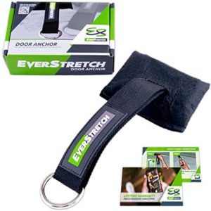 EverStretch Door Anchor for Resistance Bands and Suspension Trainers - Heavy Duty Cushioned Resistance Band Door Anchor - Does Not Move - Does not Damage Doors - Perfect for Home Workouts.