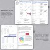 Clever Fox Fitness & Food Journal – Nutrition & Workout Planner for Women & Men – Diet & Gym Exercise Log Book with Calendars, Diet & Training Trackers - Undated, A5 Size, Hardcover (Grey) - Image 4