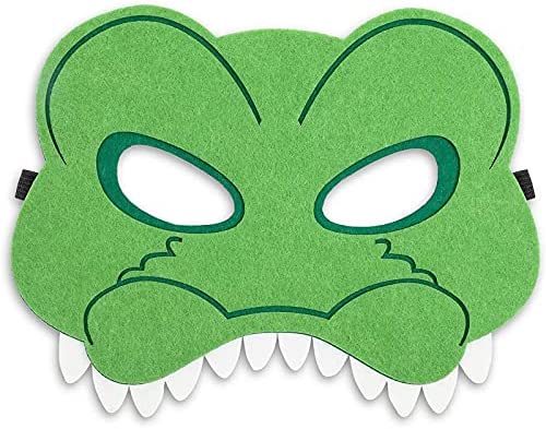 Felt Animal Masks for Jungle Birthday Party Favors (7 x 7.2 Inches, 12 Pack) - Image 3