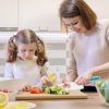 MAZYPO Kids Knife Set of 3 - Firm Grip, Serrated Safe Edges– Colorful Nylon Toddler Cooking Knives to Cut Fruits, Salad, Cake, Lettuce (Green/Yellow/Blue) - Image 8