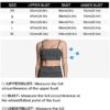Aoxjox Women's Workout Bandeau Sports Bras Taining Fitness Running Yoga Crop Tank Top - Image 6