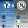 Plantar Fasciitis Arch Support Insoles for Men and Women Shoe Inserts Orthotics - Shoe Insoles for Flat Feet Arch Heel Pain - Image 6