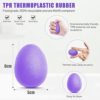 Peradix Stress Relief Balls for Adults and Kids, Hand Grip Strength Trainer, Wrist Muscles Arthritis Physical Therapy Equipment Squishy Ball, Set of 3 Finger Resistance Exercise Squeezer - Image 5
