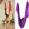 Aerial Yoga Hammock, 52.8M Durable Anti-Gravity Flying Yoga Swing, Micro-Elastic Sturdy Yoga Sling Hammock, Maximum Loading 23Kn Pilates Aerial Inversion Kit for Beginners Advanced(Dark Purple) - Image 2