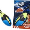 NERF Vortex Ultra Grip Football, Designed for Easy Catching, Howling Whistle Sound, Distance-Optimizing Tail, Water-Resistant, All-Weather Play - Image 2