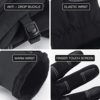 TEMEI Winter Warm Gloves Men Women Touch Screen Waterproof Windproof Non-Slip Grips Glove, for Cycling Driving Running Hiking - Image 6