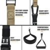 Bodytorc Suspension Trainer, Bodyweight Training Straps for Full Body Workouts at Home, Includes Door Anchor, Extension Arms and Advanced Foot Straps. - Image 5