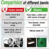 WSAKOUE Pull Up Bands, Resistance Bands, Pull Up Assistance Band Resistance Exercise Bands for Body Stretching, Powerlifting, Resistance Training - Image 5