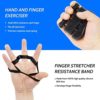 Syrako Hand Grip Strength Trainer, Forearm Trainer Workout Kit (5Pack), Adjustable Resistance Hand Gripper, Finger Trainer, Grip Ring & Stress Relief Ball - Image 4