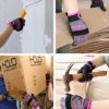 HANDLANDY Utility Work Gloves Women, Flexible Breathable Yard Work Gloves, Thin Mechanic Working Gloves Touch Screen (Medium) - Image 6