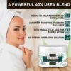 Urea Cream 40 Percent - Intensive Hydration for Dry and Cracked Heels, Feet, Hands, Elbows and Knees - Callus Remover for Women with Salicylic Acid - Helps Athletes Foot - Foot Odor - 4 oz - Image 2
