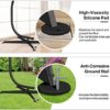 GREENSTELL Hammock Swing Stand,Hanging C-Stand with Buckle and Spring Hook, for Indoor,Outdoor,Sturdy Hanging Stand Max Load 150kg - Image 2
