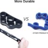 4 Pack Hand Exerciser Grip Strengthener, Finger Stretcher Hand Grip Resistance Bands Hand Strengthener Hand Strengthening Forearm Exerciser for Arthritis - Image 2