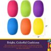 Special Supplies Egg Pen-Pencil Grips for Kids and Adults Colorful, Cushioned Holders for Handwriting, Drawing, Coloring - Ergonomic Right or Left-Handed Use - Reusable (6-Pack) - Image 7