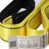 Partsam Premium 2Pcs Crane Towing Strap 5.5feet x 2inch Durable 3400Dtex - Heavy Duty Web Sling - Corrosion Resistance Polyester Industrial Flat Eye-Eye Ropes - Image 5