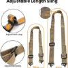 Rifle Sling Two Point Sling and Attachments Mounts Adjustable Length Tactical Slings with,Ar15 Accessories Sling - Image 2
