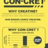 CON-CRET Patented Creatine HCl Unflavored Powder, Stimulant-Free Workout Supplement for Energy, Strength, and Endurance, 64 Servings - Image 7