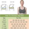 Womens Sports Bras - Cross Back Padded Wirefree Comfort Workout Bras for Yoga Fitness 3 Pack - Image 5