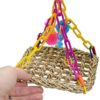 00747 Mini Flying Trapeze Bird Toy Parrot Shred cage Toys Cages Cockatiel Conure - Image 3