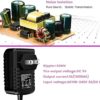 Pigtone Pedal Adapter 9V DC 1A 1000ma Tip Negative 5 Way Daisy Chain Cables Power Supply for Guitar Effect Pedals - Image 4