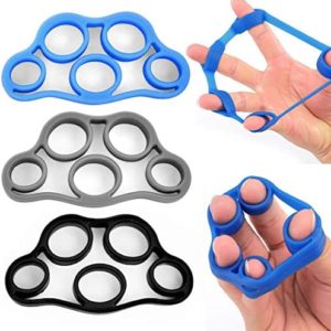 Hand Grip Strengthener Finger Exercise Finger Grip Finger Stretcher Grip Strength Trainer Forearm Grip Workout for Carpal Tunnel Guitar Pianist Rock Climbing Trainer