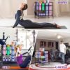Yoga Mat Storage Rack, Home Gym Storage Rack Yoga Mat Holder, VOPEAK Workout Storage for Yoga Mat, Foam Roller, Gym Organizer Gym Equipment Storage for Home Exercise and Fitness Gear (Metal) - Image 8