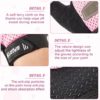 3 Pair Kids Half Finger Gloves Pink Adjustable Sport Gloves Non Slip Gel Gloves Fingerless Kids Cycling Gloves Kids Fishing Gloves Bike Gloves for Camping Outdoor Road Mountain Fit Girl Youth Age 2-6 - Image 3