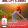 Mary Ruth's 5-1 Immunity Gummies with Elderberry for Kids & Adults | Cherry | Pectin Based | Vegan | 90 Count - Image 3