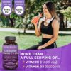 Viva Naturals Sambucus Elderberry with Vitamin C, Zinc, Vitamin D3 5000 IU & Ginger (120 Capsules) - Antioxidant & Immune Support Supplement, 2 Month Supply - 5 in 1 Black Elderberry for Adults - Image 5