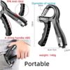 Yukoity (10 Packs) Hand Grip Strength Trainer Kit , Adjustable Hand Grip Strength Trainer with Counter, forerm strengthener, Grip Strength Ring, Finger Exerciser, Finger Stretcher band ; Stress Relief Grip Ball with Carry Bag for Athletes - Image 3