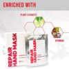 NURYSH REPAIR Hand Mask - Moisturizing & Hydrating Gloves for Dry Hands with Argan Oil, Vitamins A & E - Softening & Intense Nourishing Treatment for Rough, Cracked Hands & Damaged Skin - 5 Pairs - Image 3