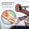 Logest Hand Stress Ball - Stress Reliever and Hand Exercise Ball - Stress Balls for Adults to Strengthen Grip Reduce Carpal Tunnel Pain Anxiety Finger Hand Arm Workout Therapy Ball 5 Levels Available - Image 4