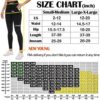 NEW YOUNG 3 Pack Leggings with Pockets for Women,High Waisted Tummy Control Workout Yoga Pants - Image 7
