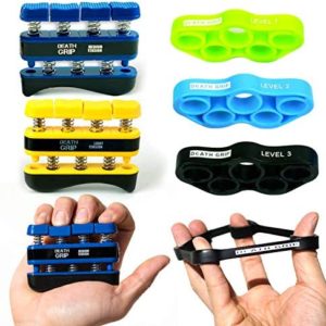 Grip Strength Trainer, Hand Grip Strengthener, Hand Exerciser Grip Strengthener & Forearm Trainer or Forearm Exerciser for Forearm Grip Workout, Hand Strengthener or Finger Strengthener For Strength