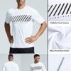 5 Pack Men’s Active Quick Dry Crew Neck T Shirts | Athletic Running Gym Workout Short Sleeve Tee Tops Bulk - Image 2