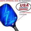 Panel Sound USAPA Approved Pickleball Paddle Lightweight Pickleball Paddles Set of 2,Pickleball Rackets Set, 1 Carrying Case, 2 Cooling Towels & 4 Balls - Image 2