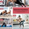 Resistance Bands Set, Suright 3 Packs Fabric Workout Bands with 3 Resistance Levels, Non-Slip Exercise Bands Elastic Resistance Loops Bands with Carrying Bag for Legs, Butt, Hips and Glutes - Image 2