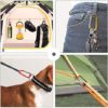 Gimars 3" 10 Pcs Improved Durable Spring-Loaded Gate Aluminum D Ring Carabiners Clips Hook for Home, Rv, Camping, Fishing, Hiking, Traveling, GM-510 - Image 6