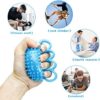 Hand Grip Strength Ball, Finger Wrist Flexibility Exerciser Grip Ball, Muscles and Hand Strengthener Exercise for 4 Fingers, Finger Physical Training Tool - Image 3