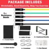 Resistance Bands Set Workout Bands, 150lbs Fitness Bands Exercise Bands with Handles, Door Anchor, Legs Ankle Straps and Portable Bag for Fitness, Home Gym Equipment Yoga, Strength, Slim - Image 3