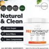 Ultra Clean Stim Free Pump Pre Workout + Nitric Oxide Booster (CherryLimeade) Beetroot, 7G Arginine Citrulline Malate, Betaine, Beta A, ACV+ Sugar/Caffeine Free Natural Non Stim Preworkout Men, Women - Image 6