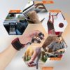 Finger Exerciser Finger Stretcher Finger Resistance Band Guitar Strength Trainer Reverse Grip Strengthener Climbing Exercise Equipment Finger Extensor Strengthener for Wrist Hand(Red, 60 LB) - Image 7