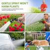 Garden Hose Nozzle Sprayer Thumb Control High Pressure Pistol Grip Easy Water Control- Hose Spray Nozzle Best for Watering Plants Cleaning & Car Wash/Features 10 Spray Nozzle - Image 6