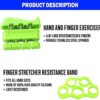 Utdfbwq Grip Training (5-Pack) Kit, Grips for Strength Training, Finger Exerciser, Finger Stretcher, Grip Ring, Stress Relief Grip Ball for Athletes, Musicians, All Men and Women Who Love Sports - Image 5