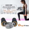DragonFruitee Hand Exerciser, Hand Gripper / Finger Strengthener [Resistance 15kg / 33LB] Premium Hand Squeezer with Soft Foam Handle Enhanced Grip / Protection - Image 3