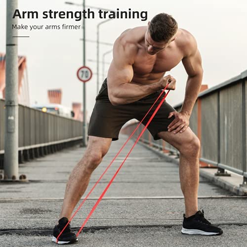 Pull Up Assist Band Heavy Duty Resistance Bands Set Workout Body Pull Up Bands Assistance Band for Powerlifting, Training, Stretching, Crossfit…… - Image 2